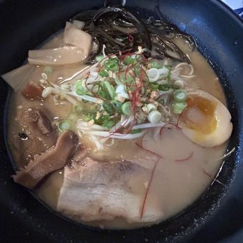 Ramen Musashi - as a rich, slightly spicy, flavor. Noodles have a nice chew, and generous toppings. - Ramen Near Me - Palm Desert, California Ramen Musashi - as a rich, slightly spicy, flavor. Noodles have a nice chew, and generous toppings. - Ramen Near Me - Palm Desert, California