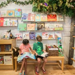 Kids in children's section Kids in children's section