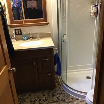 Shk Construction - This bathroom was created where my old closet was. When my daughter became a teenager. - General Contractors Near Me
