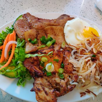 Thai Son Restaurant - lemongrass chicken & pork rice - Vietnamese Near Me - Richmond, British Columbia