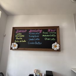 Current menu