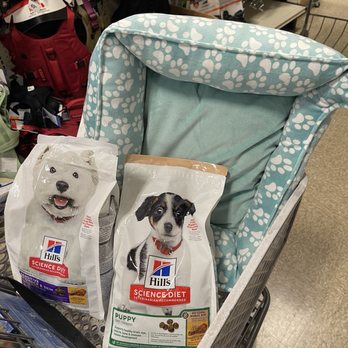 PetSmart - New bed and puppy food for the new pug puppy. - Pet Stores Near Me - Fairfax, Virginia PetSmart - New bed and puppy food for the new pug puppy. - Pet Stores Near Me - Fairfax, Virginia