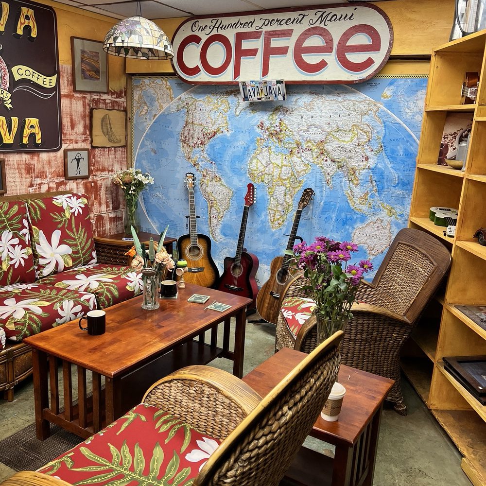 Lava Java Coffee Roasters of Maui - Inside - Coffee & Tea Near Me - Kihei, Hawaii Lava Java Coffee Roasters of Maui - Inside - Coffee & Tea Near Me - Kihei, Hawaii