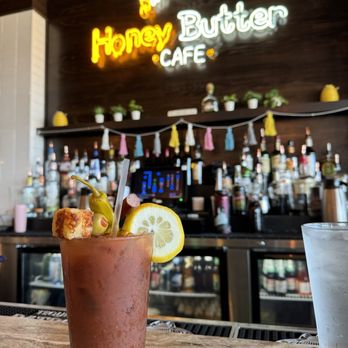 Honey Butter Cafe - Spicy Bloody Mary - Breakfast & Brunch Near Me - Franklin, Wisconsin