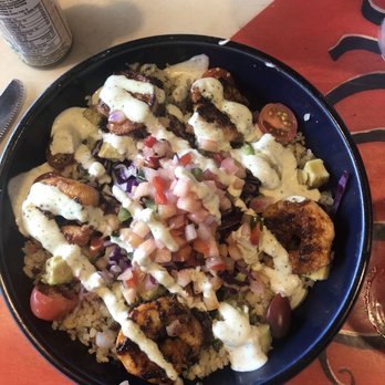 Fini's Landing - Chipotle shrimp bowel - New American Near Me - Tucson, Arizona