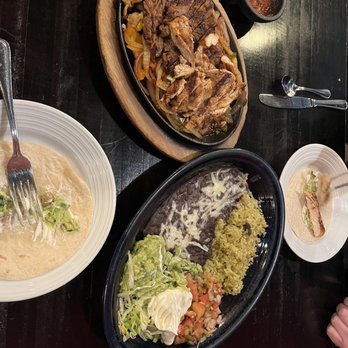 Diego's Spirited Kitchen - Steak and chicken fajitas. - New American Near Me - Redmond, Oregon