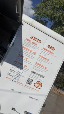 Menu photo 1 Zandos Eugene, OR Menu photo 1 Zandos Eugene, OR