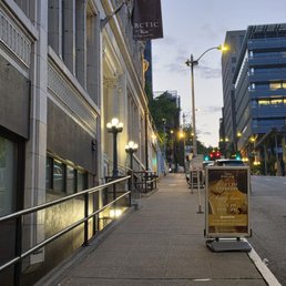 Arctic hotel club valet entrance