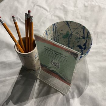 Color Me Mine - On table - Paint-Your-Own Pottery Near Me - Brea, California Color Me Mine - On table - Paint-Your-Own Pottery Near Me - Brea, California