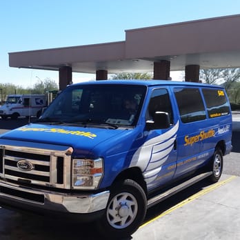SuperShuttle - Pink/purple hair,  overweight driver. - Airport Shuttles Near Me