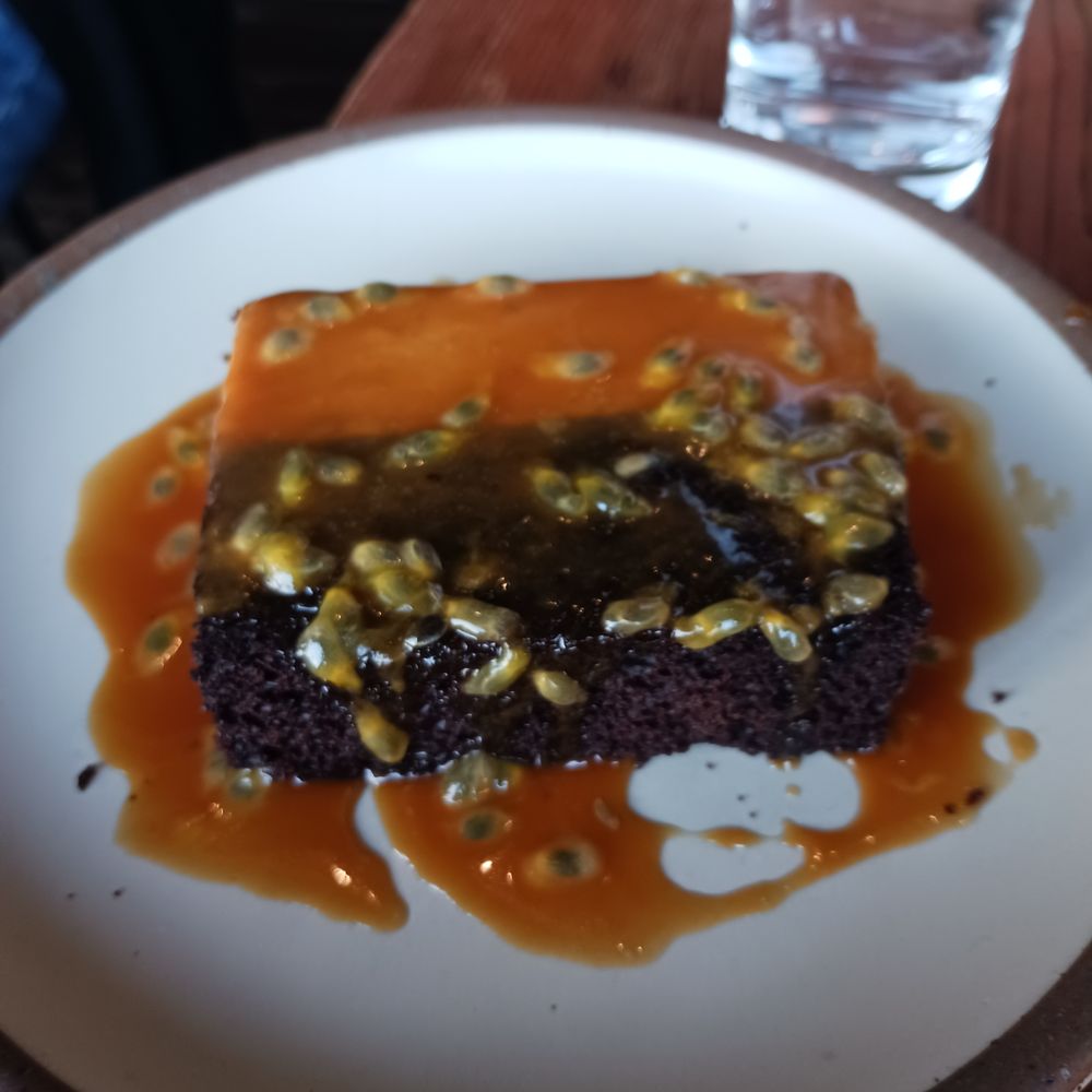 Rustic Canyon - Choco-flan passionfruit - Wine Bars Near Me - Santa Monica, California Rustic Canyon - Choco-flan passionfruit - Wine Bars Near Me - Santa Monica, California
