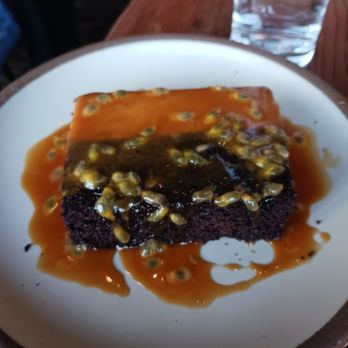 Rustic Canyon - Choco-flan passionfruit - Wine Bars Near Me - Santa Monica, California