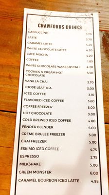 Menu photo 4 Crawfords Coffee & Cafe Great Neck, NY Menu photo 4 Crawfords Coffee & Cafe Great Neck, NY