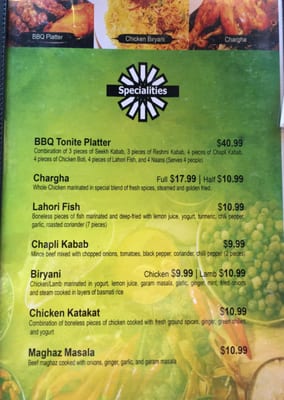 Menu photo 3 Bar B Q Tonite Mississauga, ON Menu photo 3 Bar B Q Tonite Mississauga, ON