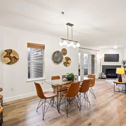 Set To Sell Home Staging - Novato Condo, Modern Boho Chic Dining Room