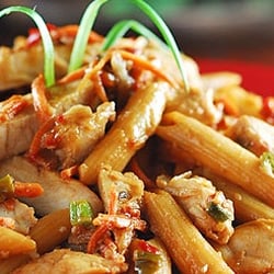 Dream Dinners - Penne with Chicken and Peanut Sauce