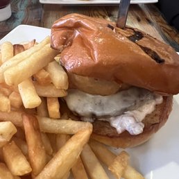 Olive burger