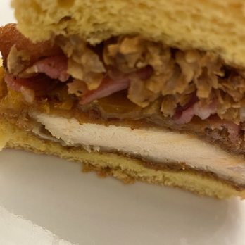 Smashburger - BBQ Bacon Cheddar Crispy Chicken Sandwich - Burgers Near Me - Schaumburg, Illinois