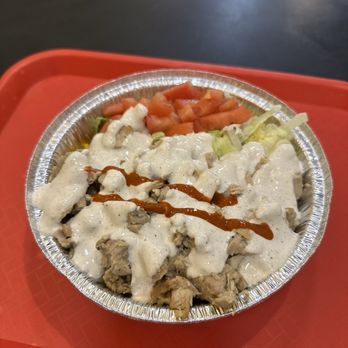 The Halal Guys - Small chicken bowl - Mediterranean Near Me - Buford, Georgia