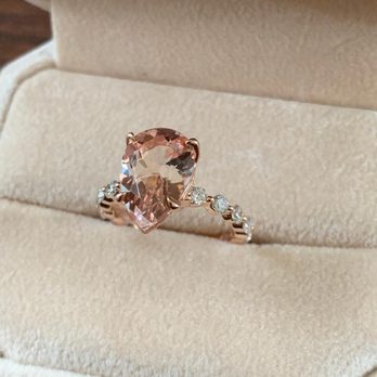 Anye Designs - Nadia Morganite Ring.  Gorgeous! - Jewelry Near Me - Los Angeles, California