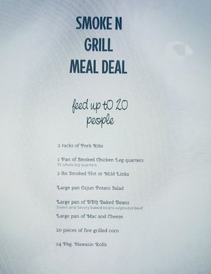 Menu photo 1 The Smoking Grill Claremont, CA Menu photo 1 The Smoking Grill Claremont, CA