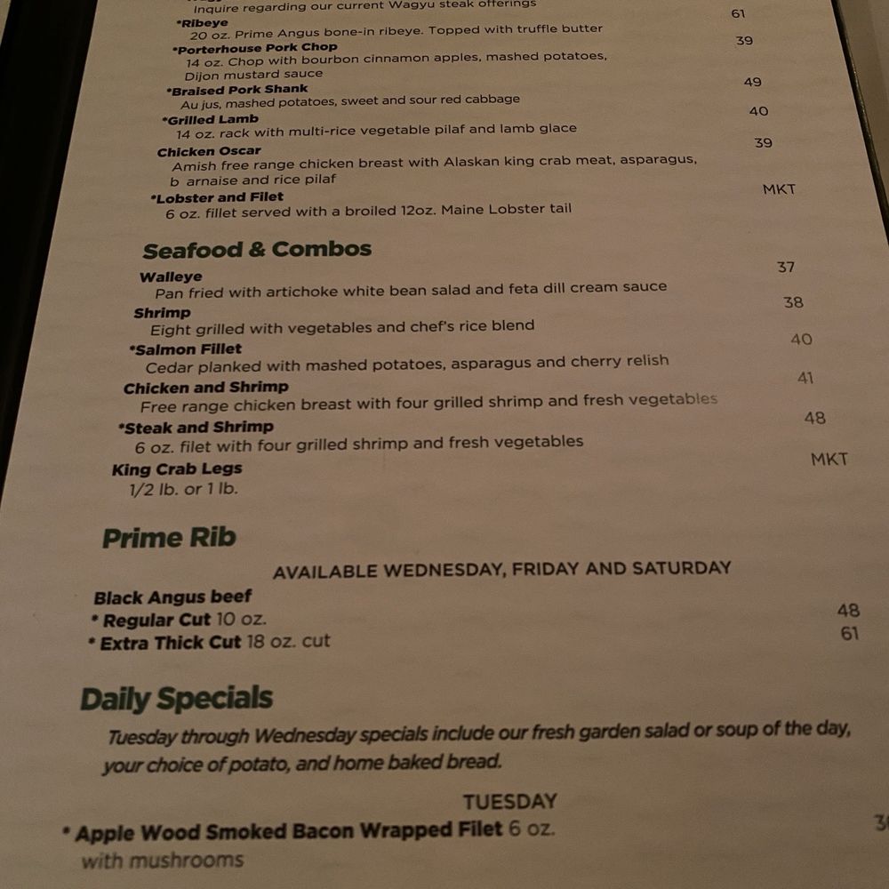 Delaney's Steak Seafood Wine - Menu - Steakhouses Near Me - Madison, Wisconsin Delaney's Steak Seafood Wine - Menu - Steakhouses Near Me - Madison, Wisconsin