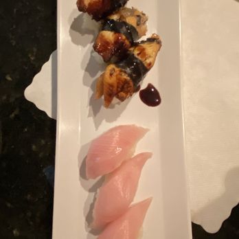 Aomatsu Japanese Restaurant - 4. Yellowtail Nigiri Sushi and eel sushi - Japanese Near Me - Corvallis, Oregon