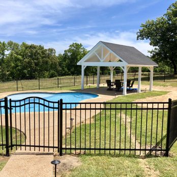 Champion Fence - Ornamental Iron Pool Fence - Fences & Gates Near Me - Tyler, Texas Champion Fence - Ornamental Iron Pool Fence - Fences & Gates Near Me - Tyler, Texas