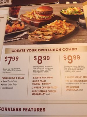 Menu photo 6 Outback Steakhouse Concord, NC