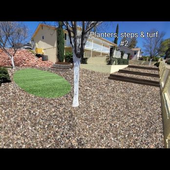 Green Earth - Here's what steps were suppose to look like - Landscaping Near Me - Cornville, Arizona