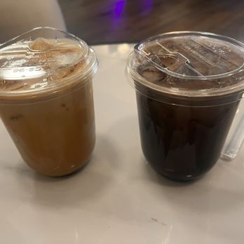Black Cuppy - black latte and vanilla latte - Cafes Near Me - Fort Lee, New Jersey Black Cuppy - black latte and vanilla latte - Cafes Near Me - Fort Lee, New Jersey