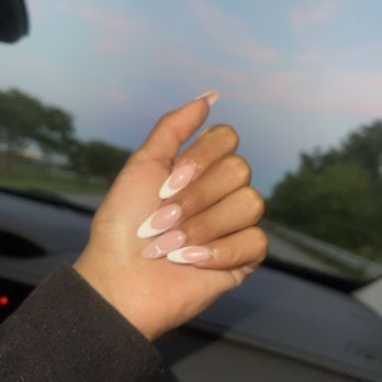 Friendly Nails & Spa - Medium almond French tip!! - Nail Salons Near Me - New Bern, North Carolina Friendly Nails & Spa - Medium almond French tip!! - Nail Salons Near Me - New Bern, North Carolina