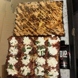 Nashville hot chicken pizza and hot honey ricotta pizzas Nashville hot chicken pizza and hot honey ricotta pizzas