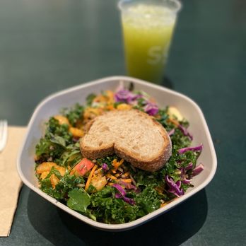 sweetgreen - Healthy Salads, Wraps, and Bowls - Garlic Chili Shrimp Bowl - Salad Near Me - Houston, Texas