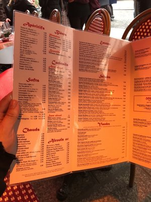 Menu photo 3 Le Chouchou Paris, 75 Menu photo 3 Le Chouchou Paris, 75