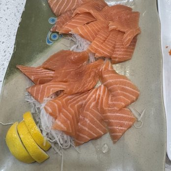 Fuji Sushi Buffet - Salmon sashimi - Sushi Bars Near Me - Vacaville, California