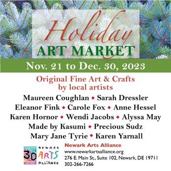 Newark Arts Alliance - Special holiday event during the last month of 2023! - Art Galleries Near Me - Newark, Delaware Newark Arts Alliance - Special holiday event during the last month of 2023! - Art Galleries Near Me - Newark, Delaware