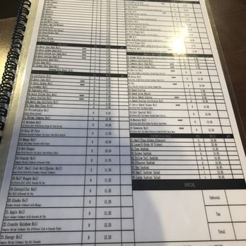 Ichiban Sushi - Menu - Japanese Near Me - Tehachapi, California