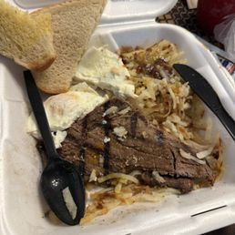 Sorry for the bad presentation. We dug right in. Everything was cooked to perfection. Sorry for the bad presentation. We dug right in. Everything was cooked to perfection.