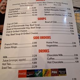 Menus!