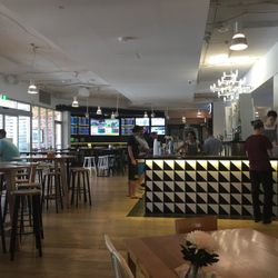 Hotel CBD - Main bar and tab area.