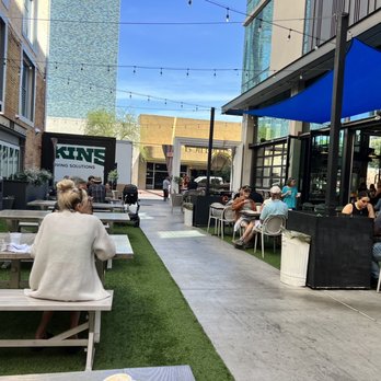 The Monica - Cool outside area to sit, eat and hang out with friends. - Breakfast & Brunch Near Me - Tucson, Arizona The Monica - Cool outside area to sit, eat and hang out with friends. - Breakfast & Brunch Near Me - Tucson, Arizona