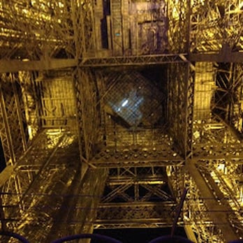 58 Tour Eiffel - This view is directly under the Eiffel Tower - French Near Me - Paris, 75