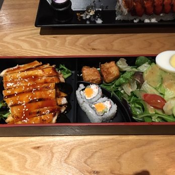 Sakanaya - Chicken teriyaki bento box - Japanese Near Me - Champaign, Illinois