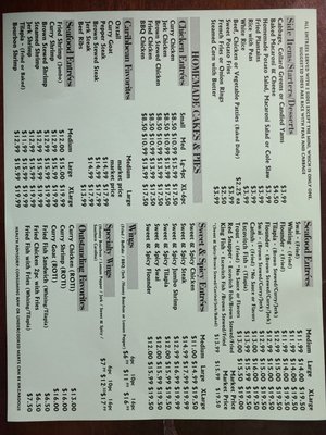 Menu photo 2 Tropical Delight Cafe Dover, DE Menu photo 2 Tropical Delight Cafe Dover, DE