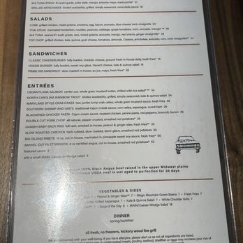 131 Main - Menu - Seafood Near Me - Sarasota, Florida