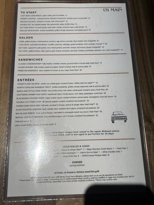 Menu photo 3 131 Main Sarasota, FL Menu photo 3 131 Main Sarasota, FL