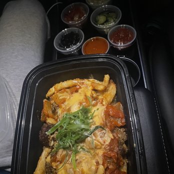 Arario - Kimchi Fries with vegan meat - Korean Near Me - Reno, Nevada Arario - Kimchi Fries with vegan meat - Korean Near Me - Reno, Nevada