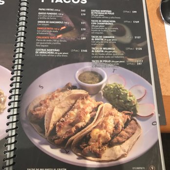Toks - Menu - Mexican Near Me - México, D.F., DIF Toks - Menu - Mexican Near Me - México, D.F., DIF