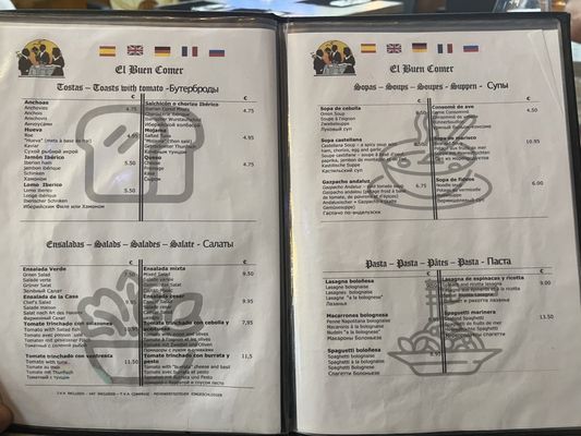 Menu photo 5 El Buen Comer Alicante, A